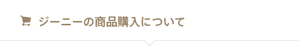 ジーニーの商品購入について